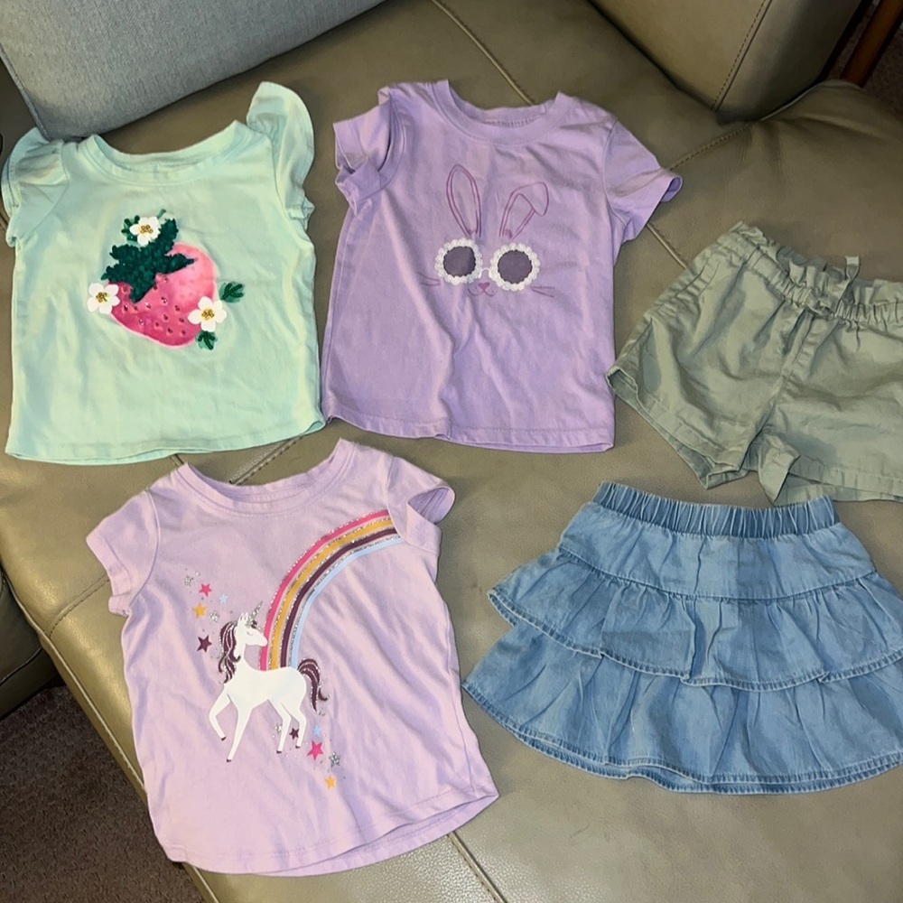 Girls jumping beans/cat & jack lot 18 months​